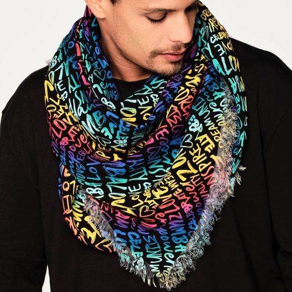 NWT Zumba Fitness Joy Scarf - Picture 2 of 4